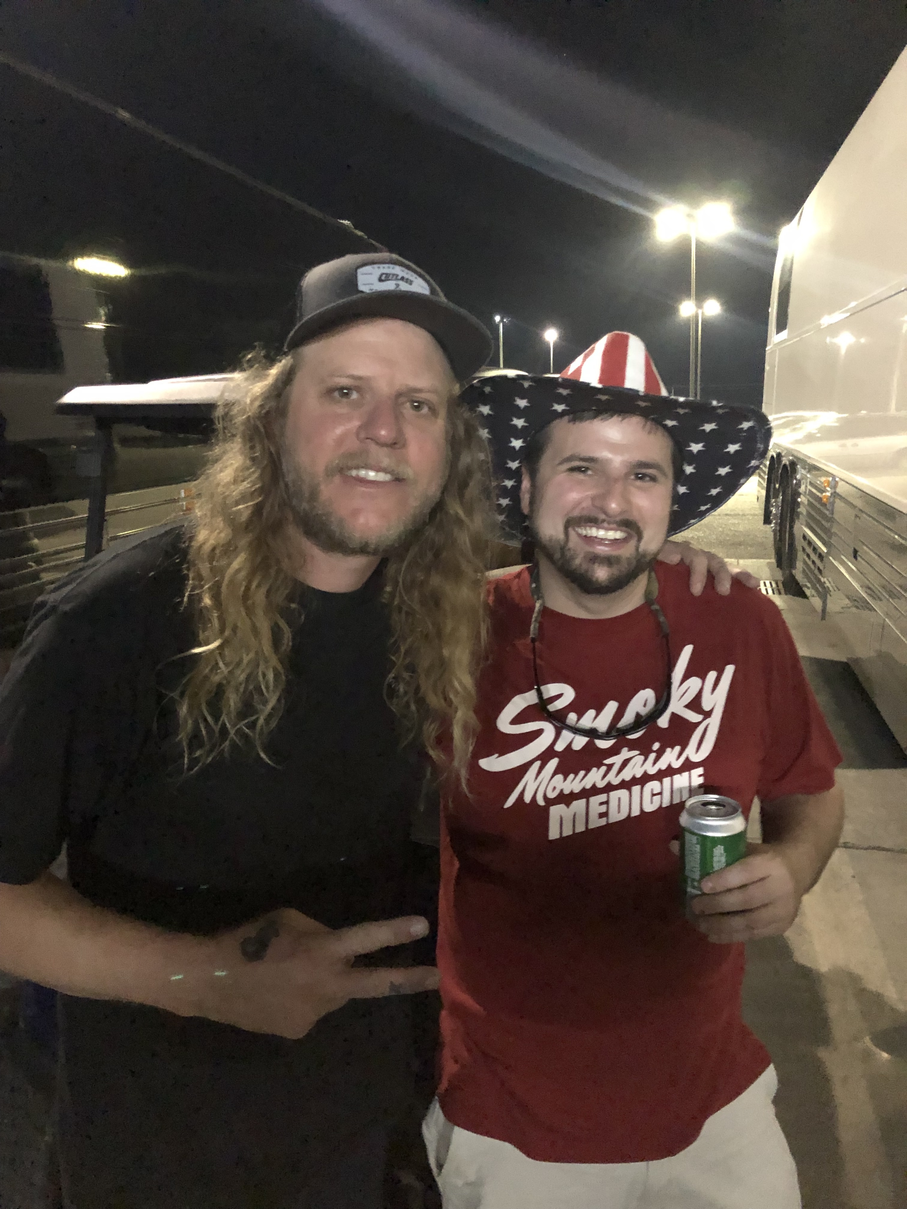 With Duddy from The Dirty Heads