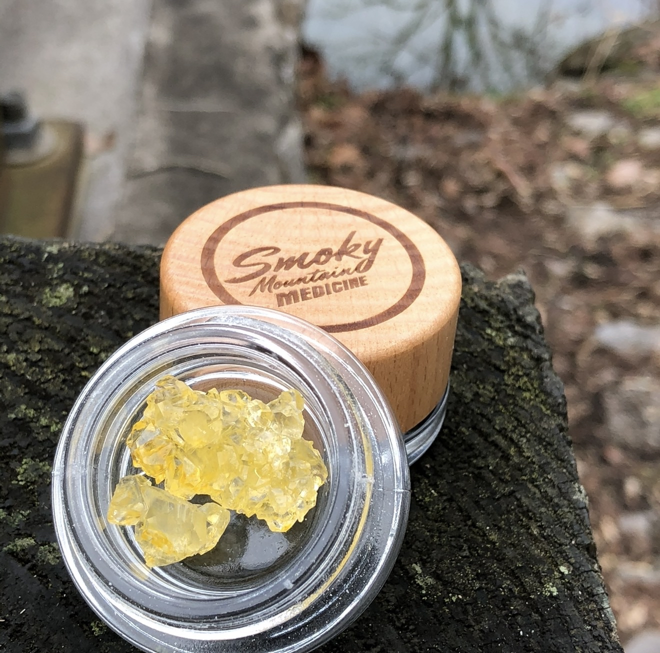 Live Resin on Moss